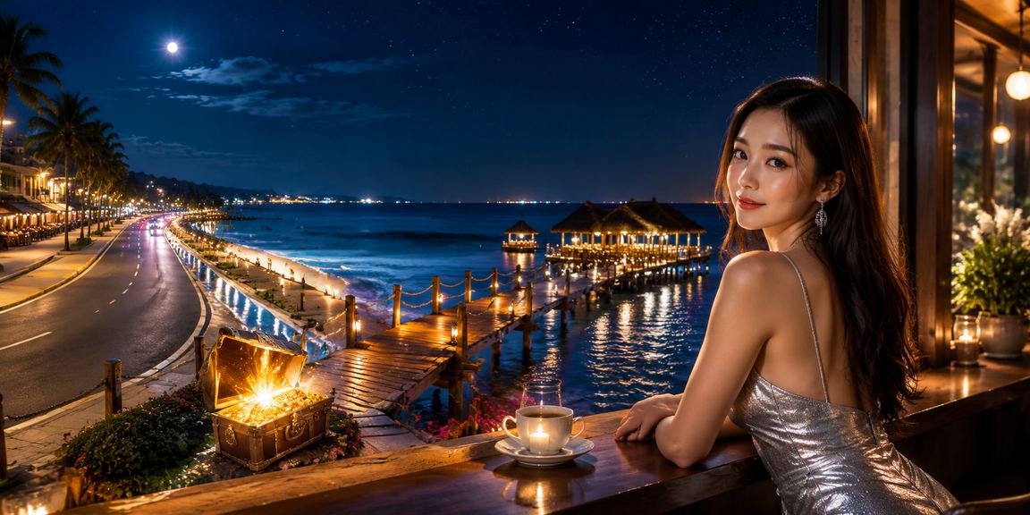 Người dùng tại Mũi Né thưởng thức cà phê và theo dõi Jackpot trực tuyến